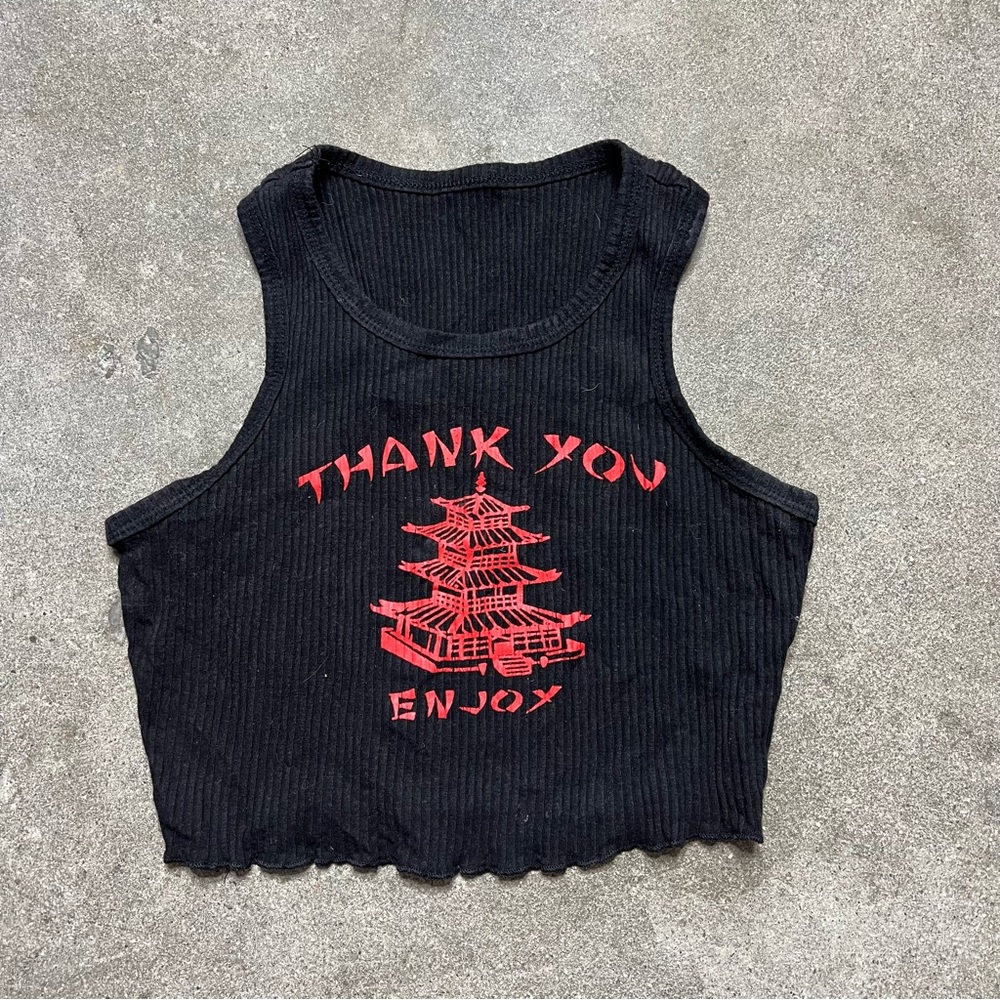 Y2k Crop Top 🥢✨